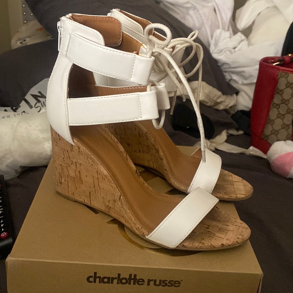 White wedges